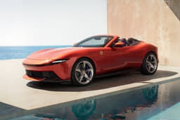 Ferrari Amalfi Spider Front Right Three Quarter