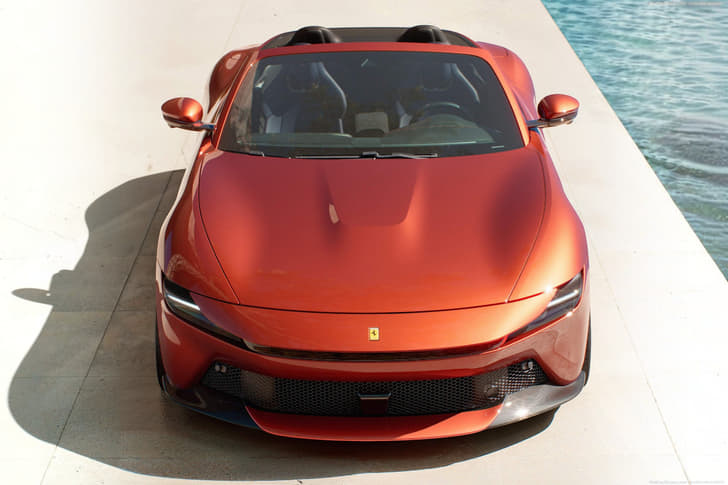 Ferrari Amalfi Spider Front Left Three Quarter