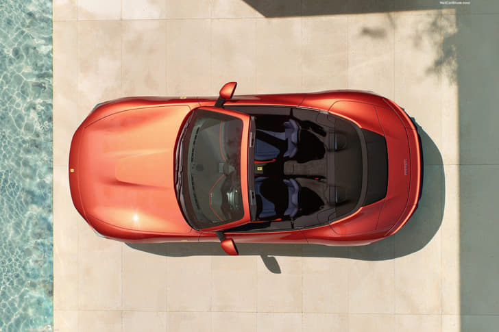 Ferrari Amalfi Spider Front Row Seats