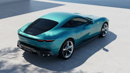 Ferrari Amalfi Rear View Ferrari Amalfi Rear View