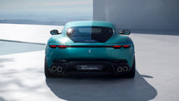 Ferrari Amalfi Rear View Ferrari Amalfi Rear View