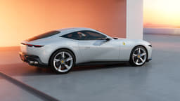 Ferrari Amalfi Rear View Ferrari Amalfi Rear View