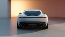 Ferrari Amalfi Rear View Ferrari Amalfi Rear View