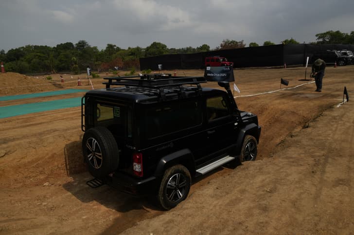 Force Gurkha 3 Door Rear View