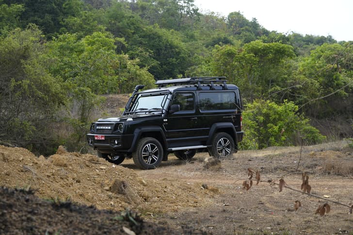 Force Gurkha 3 Door Front Right Three Quarter