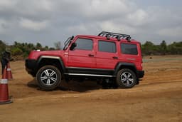 Force Gurkha 5 Door Front Left Three Quarter