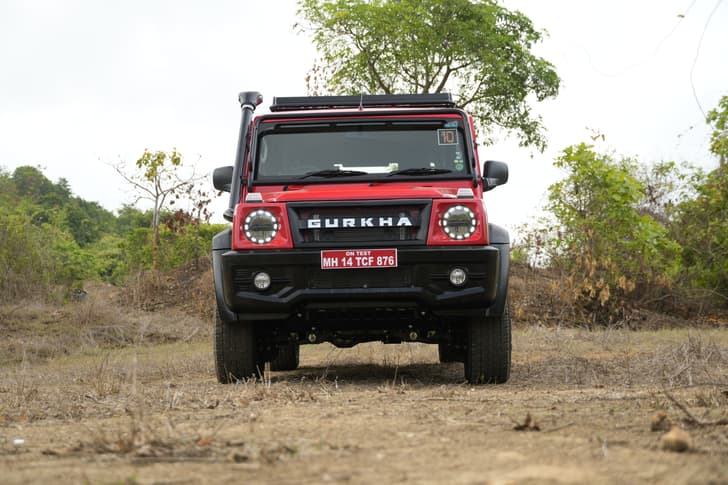 Force Gurkha 5 Door Front View