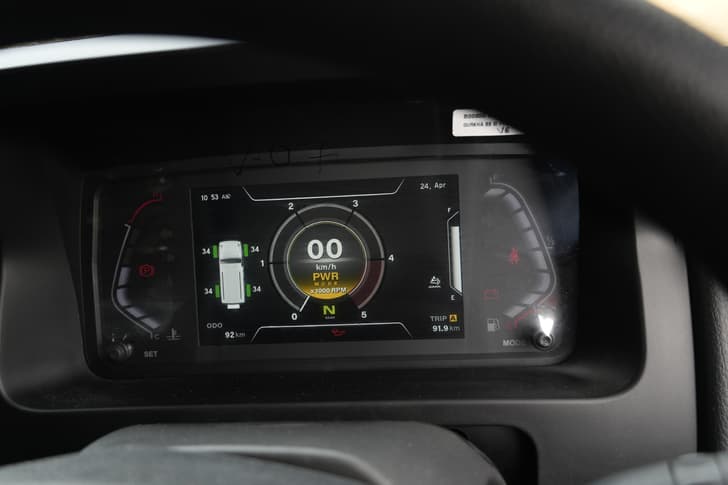 Force Gurkha 5 Door Dashboard