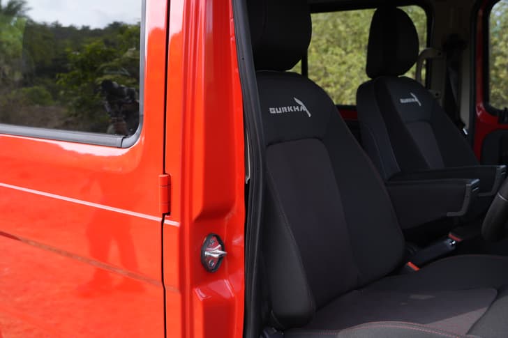 Force Gurkha 5 Door Front Row Seats