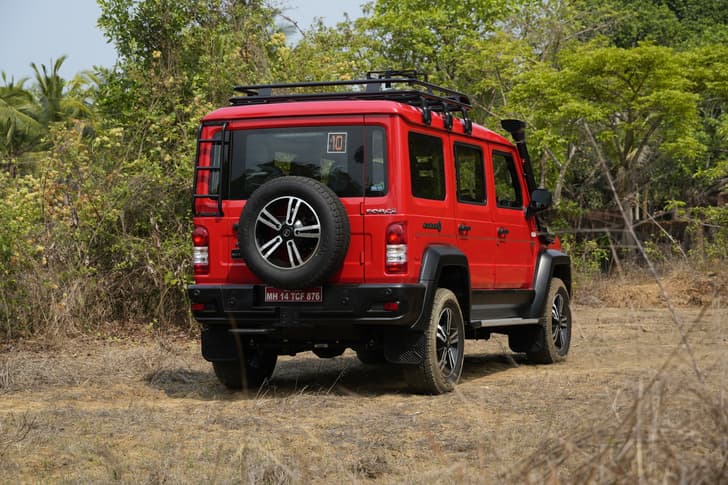Force Gurkha 5 Door Rear View