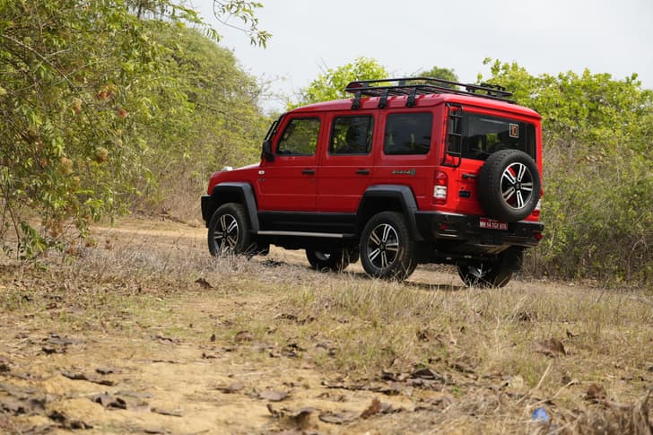 Force Gurkha 5 Door Rear View