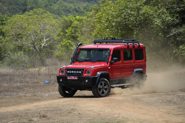 Force Gurkha 5 Door Front View