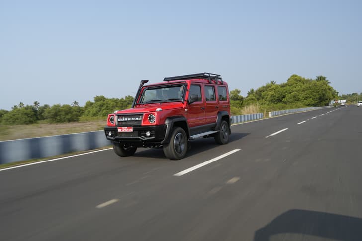 Force Gurkha 5 Door Front View