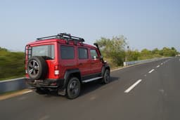 Force Gurkha 5 Door Rear View