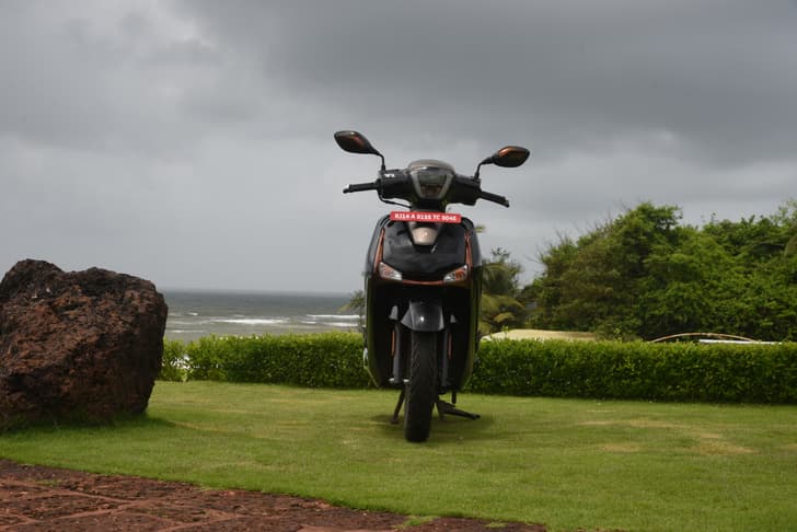 Hero Motocorp Destini 125 Front View