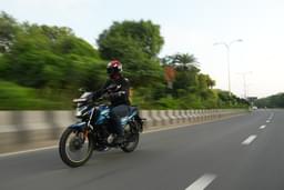 Hero Motocorp Glamour X Front Left Three Quarter