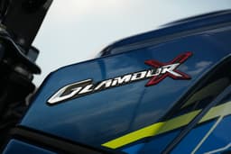 Hero Motocorp Glamour X Color Blue