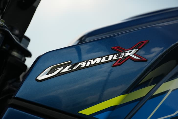 Hero Motocorp Glamour X Color Blue