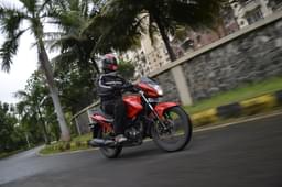 Hero Motocorp New Glamour Front Right Three Quarter