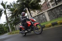 Hero Motocorp New Glamour Front Right Three Quarter