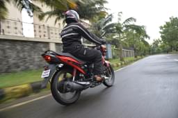 Hero Motocorp New Glamour Rear Right Three Quarter