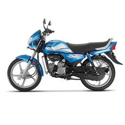Hero Motocorp Hf Deluxe Color Blue