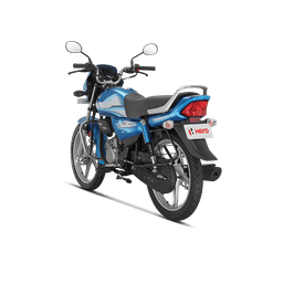 Hero Motocorp Hf Deluxe Rear View Hero Motocorp Hf Deluxe Rear View