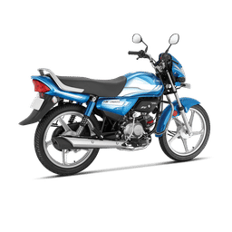 Hero Motocorp Hf Deluxe Front Right Three Quarter