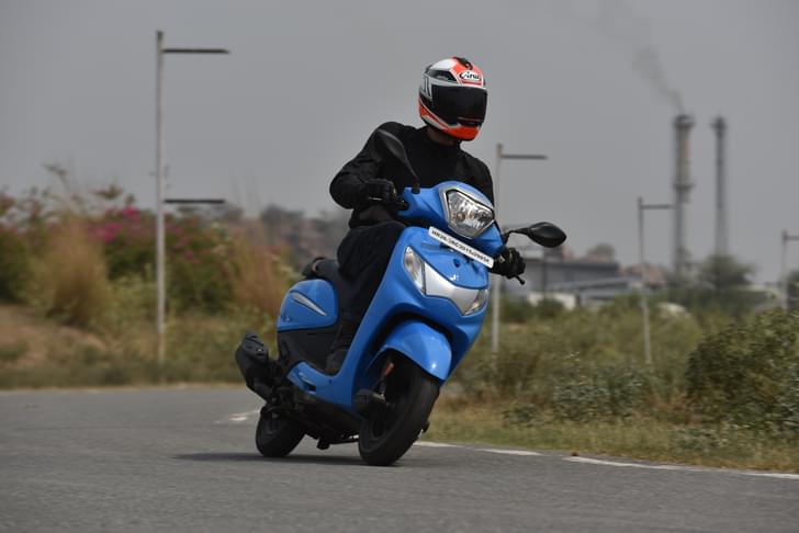 Hero Motocorp Pleasureplus Front Left Three Quarter