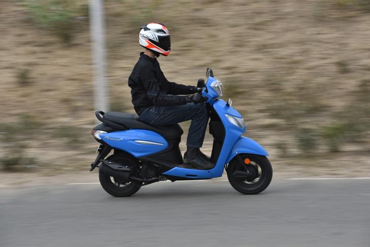 Hero Motocorp Pleasureplus Color Blue
