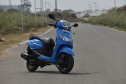 Hero Motocorp Pleasureplus Front Right Three Quarter