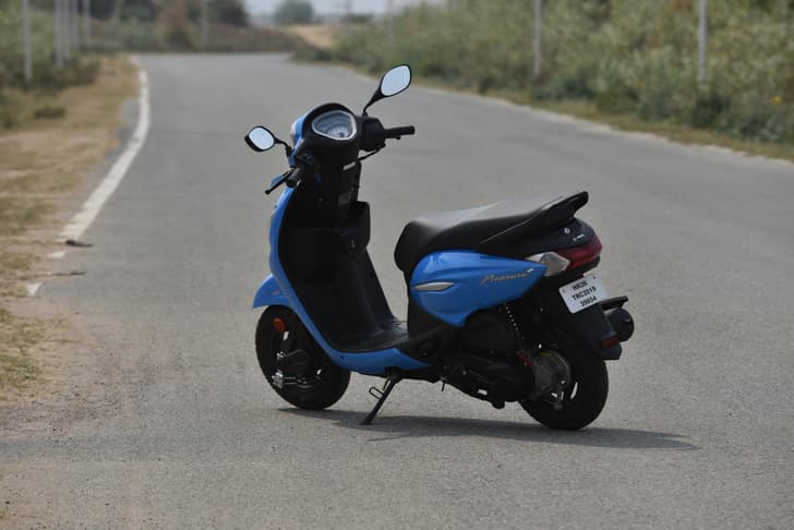 Hero Motocorp Pleasureplus Front Left Three Quarter
