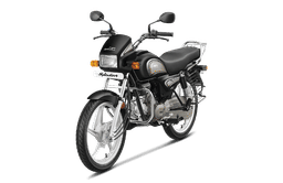 Hero Motocorp Splendor Plus Front Left Three Quarter