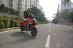 Hero Motocorp Xoom Front Left Three Quarter