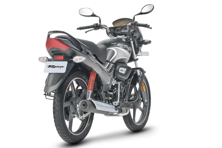 Hero Motocorp Passion Plus Rear View