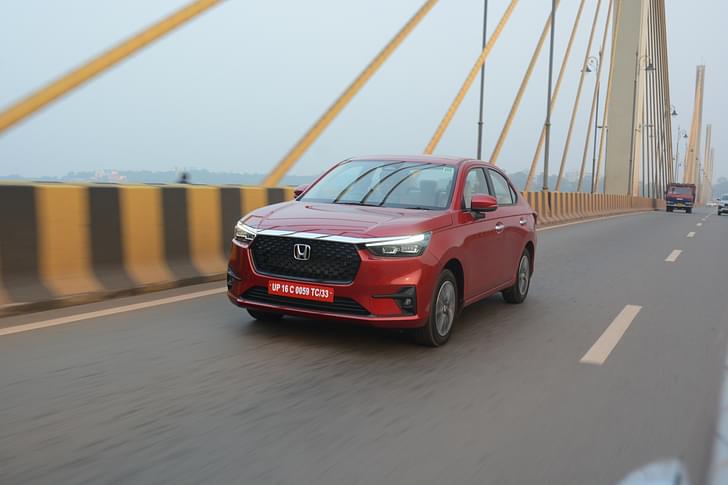 Honda Amaze Front View