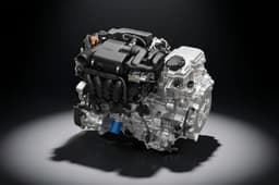 Honda City Open Bonnet Engine Shot