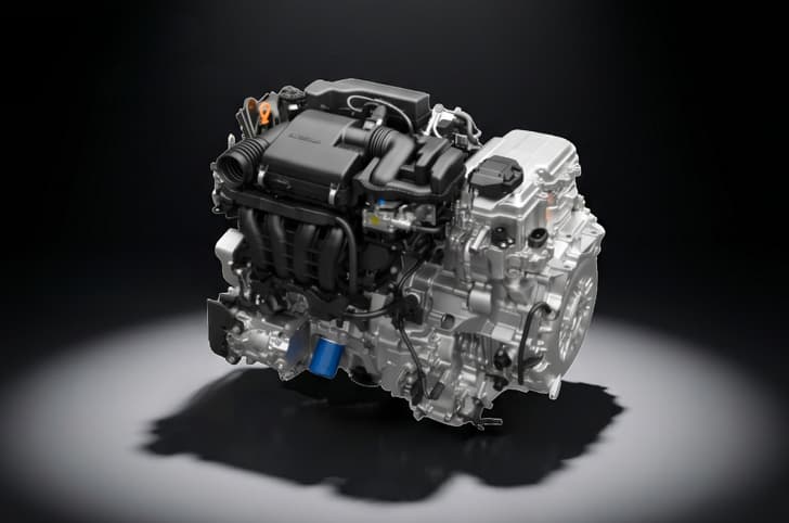 Open Bonnet Engine Shot