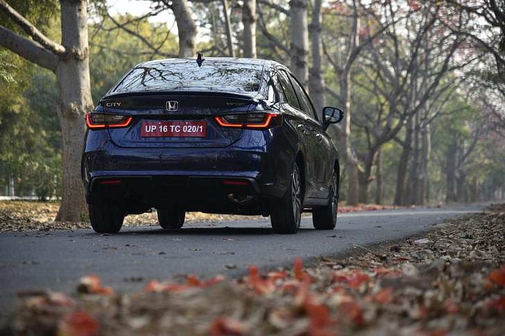 Honda City Rear View