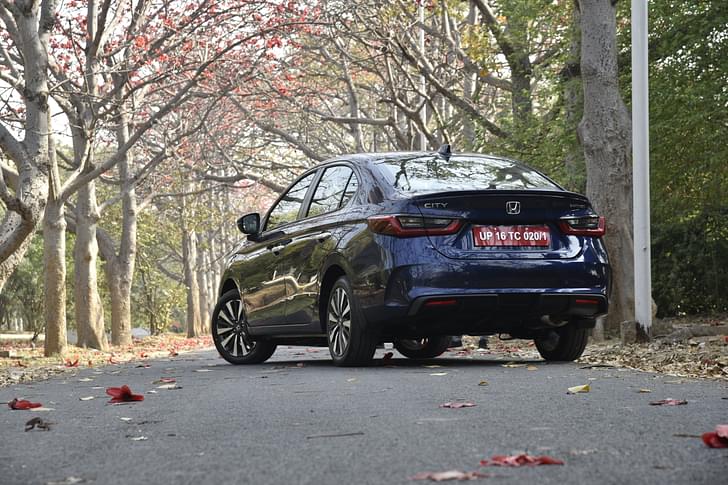 Honda City Rear View