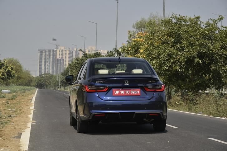 Honda City Rear View