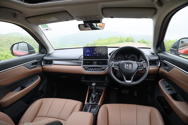 Honda Elevate Dashboard