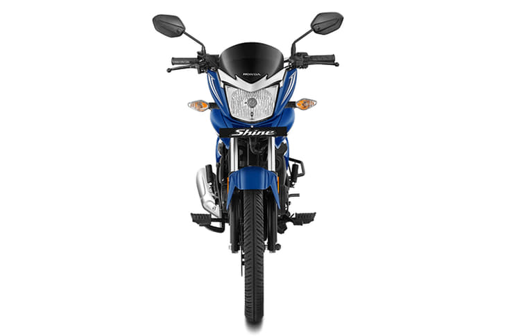 Honda Bikes Shine Front View