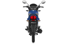 Honda Bikes Shine Rear View