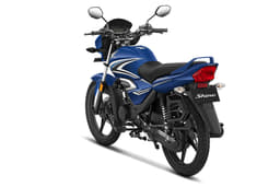 Honda Bikes Shine Rear View