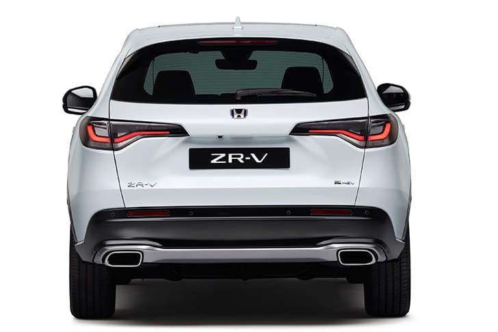 Honda Zr V Rear View