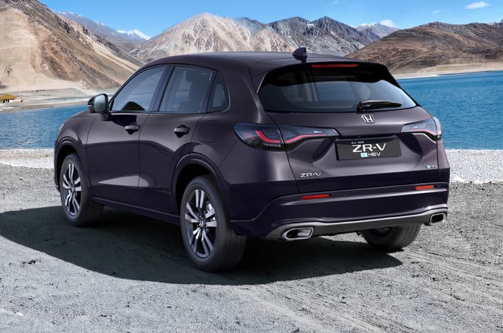 Honda Zr V Rear View