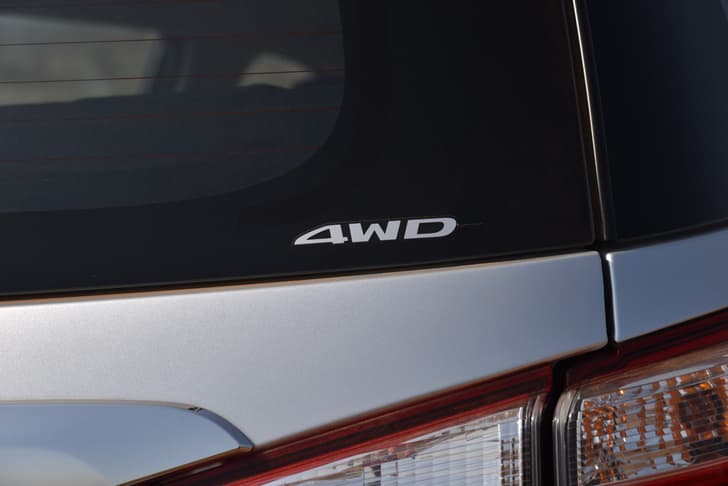 Isuzu Mu X Rear View