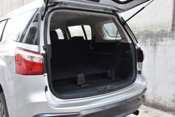 Isuzu Mu X Rear View