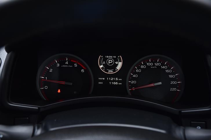 Isuzu D Max V Cross Dashboard